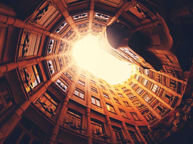 Landscape between Escamplero and Salas